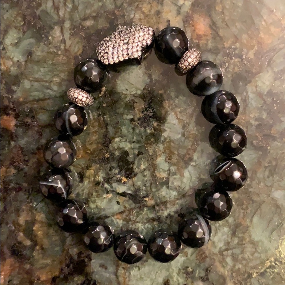 Beaded Hamsa Bracelet